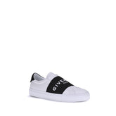 Givenchy White Calf Leather Bos Taurus Low Top Sneakers